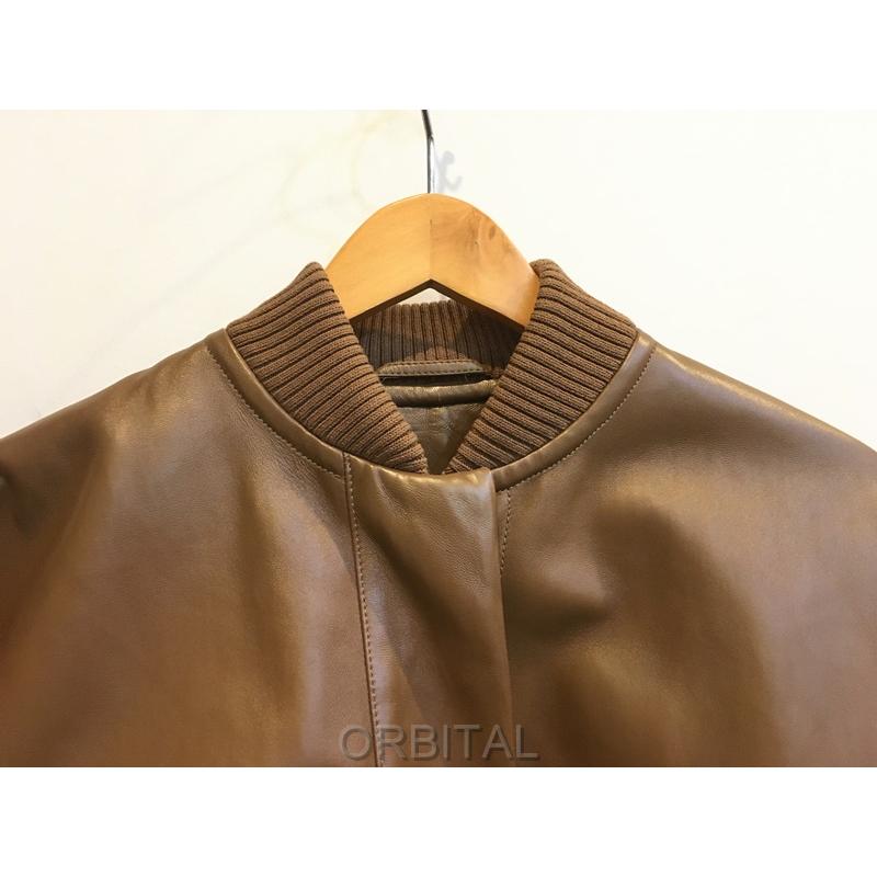 二子玉) マックスマーラ Max Mara 22SS ジップアップ ナッパレザー