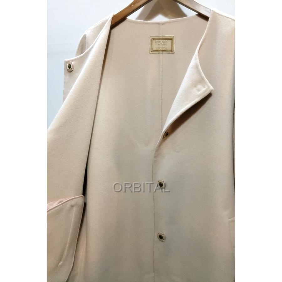 FOXEY BOUTIQUE 代官山)FOXEY フォクシー 38808 LYRIC カシミヤ ダブル