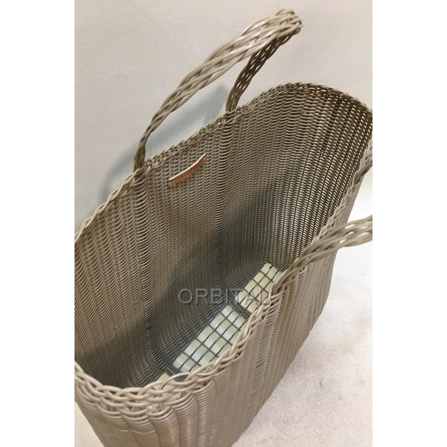 経堂) PALOROSA パロローサ FLAT トートバッグ カゴバッグ ベージュ系