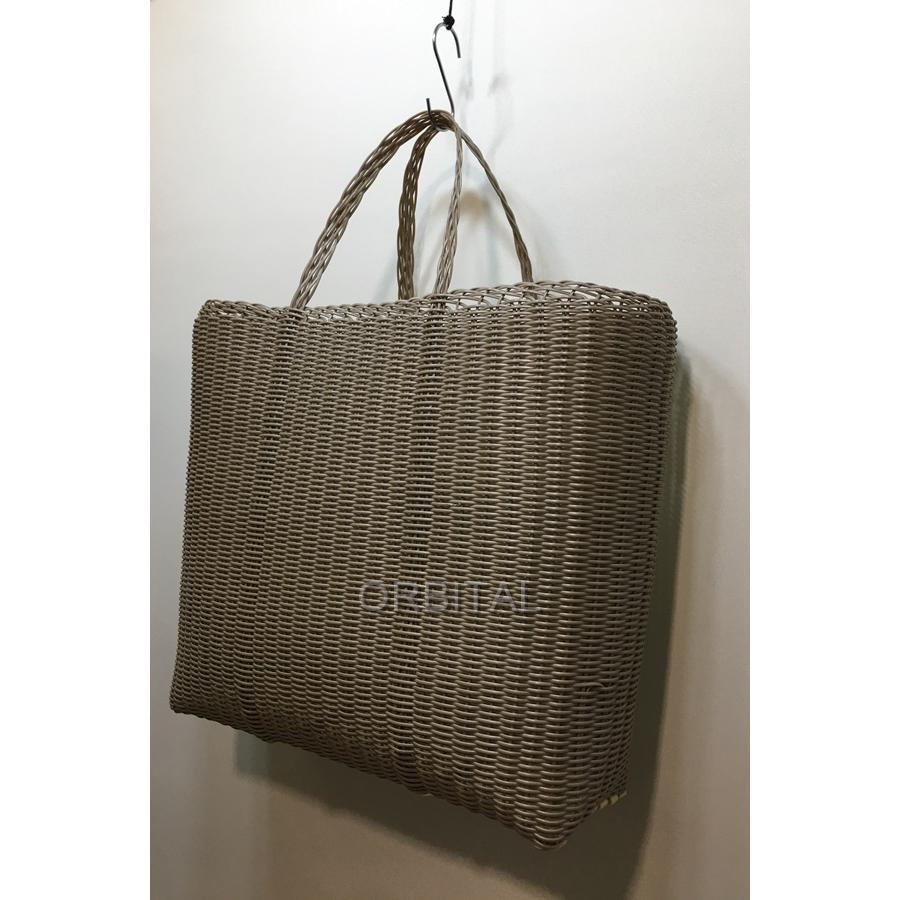 経堂) PALOROSA パロローサ FLAT トートバッグ カゴバッグ ベージュ系