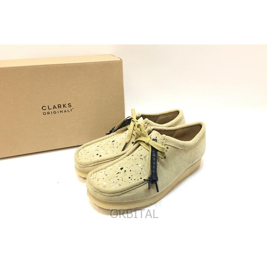 経堂) Clarks クラークス Wallabee ワラビー シューズ ペイント 柄