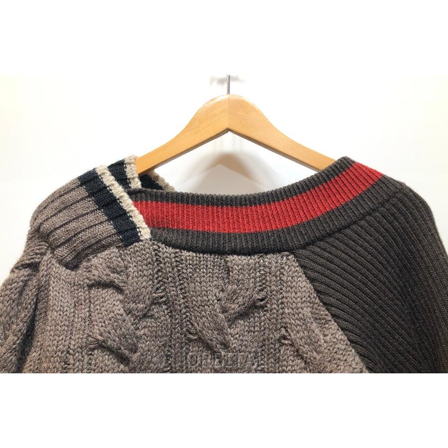 経堂) KOLOR カラー 21AW CRAZY PATTERN KNIT クレイジーパターン