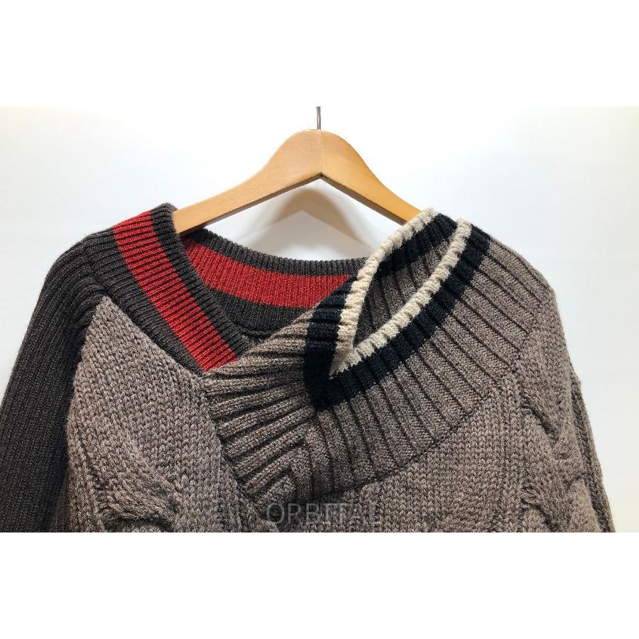 経堂) KOLOR カラー 21AW CRAZY PATTERN KNIT クレイジーパターン