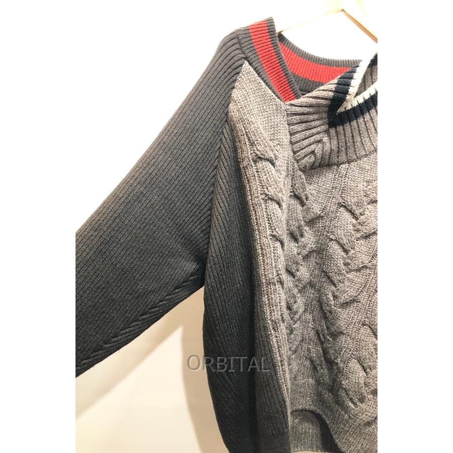 経堂) KOLOR カラー 21AW CRAZY PATTERN KNIT クレイジーパターン