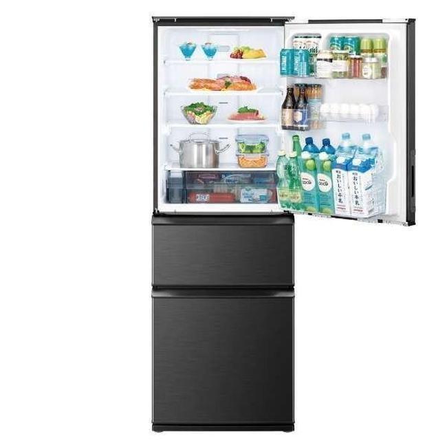 SHARP（シャープ） 冷蔵庫(351〜400L) 両開き冷蔵庫 ダークアッシュ