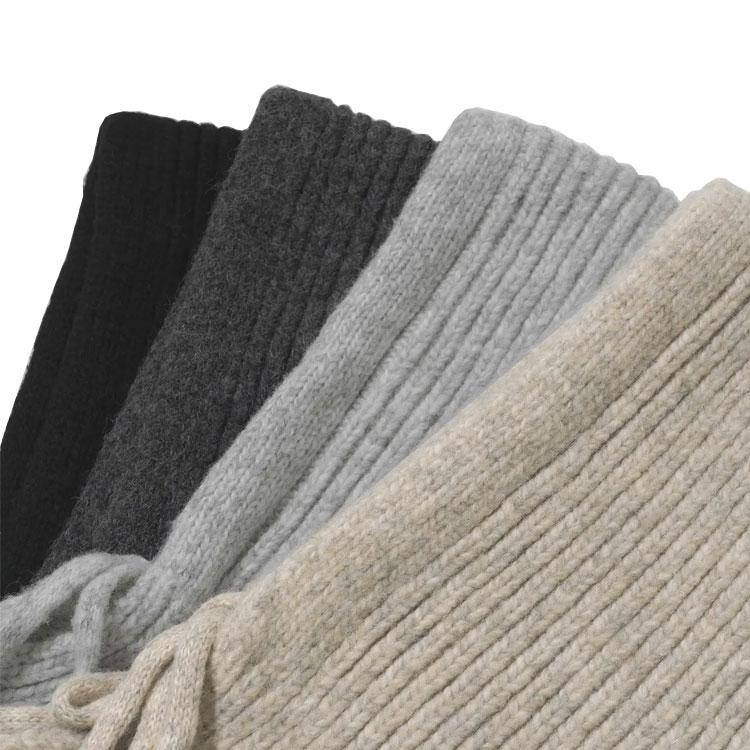 NUART STUDIO ヌアートスタジオ 帽子 BUTTON KNIT BALACLAVA 4色