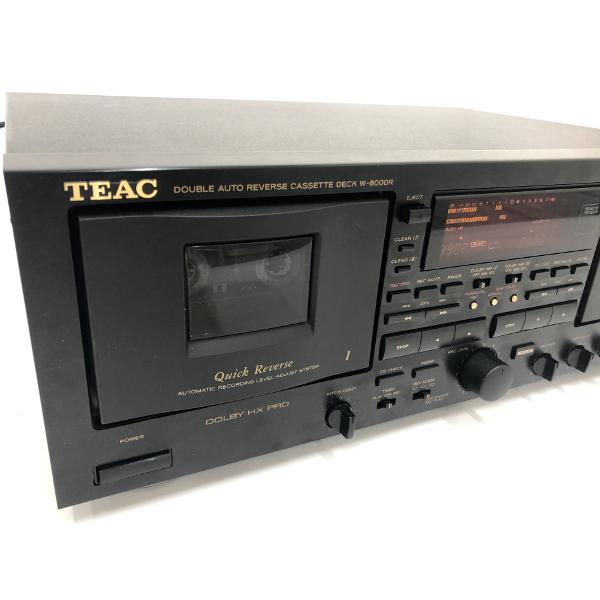 TEAC（ティアック） 完全動作品 TEAC W-6000R ダブルカセットデッキ