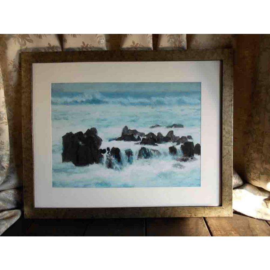 東山魁夷 潮騒／絵画 複製画 : 古都-京都 掛け軸専門店文永堂 - 通販