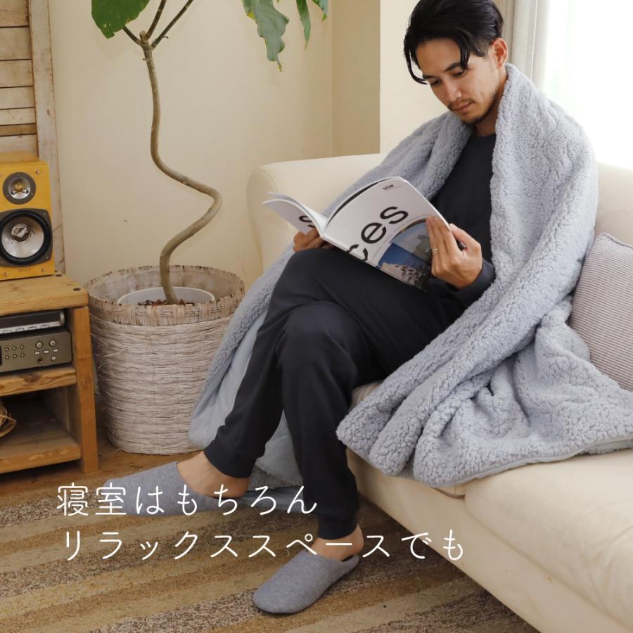 ロマンス小杉 爆買 毛布 2枚合わせ 厚手 シングル リバーシブル