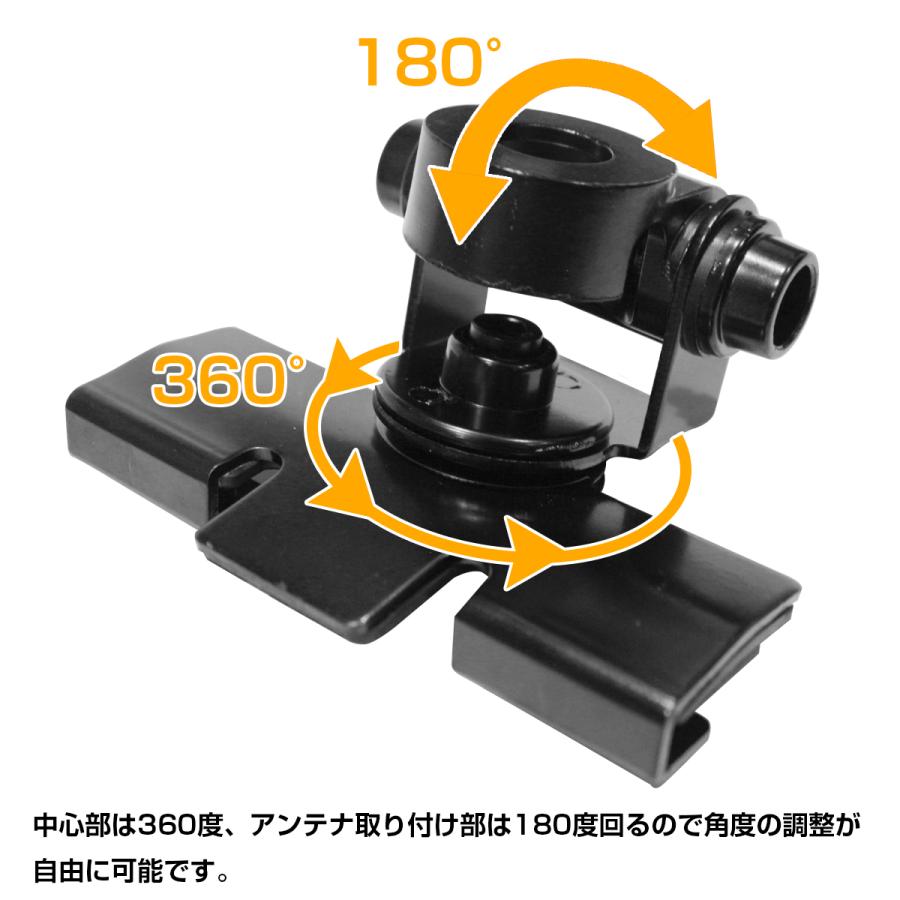 モービル アンテナ 基台 ハッチバック トランク リッド 車載 取り付け