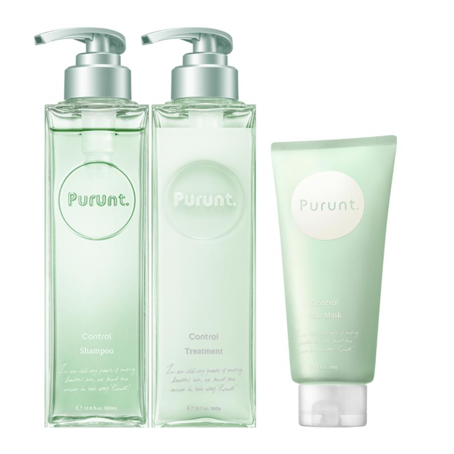 2種類から選べる】3点セット プルント シャンプー トリートメント ヘア