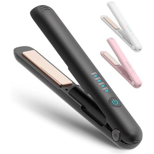 ヘアアイロン コードレス 2WAY カール/ストレートスヘアアイロン 18mm