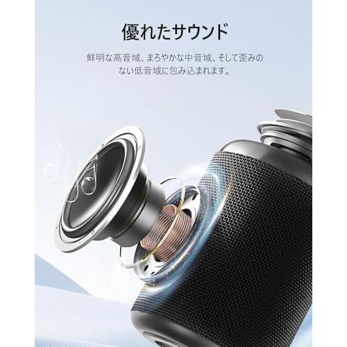 cooboom Bluetoothスピーカー ブルートゥーススピーカー IPX7防水