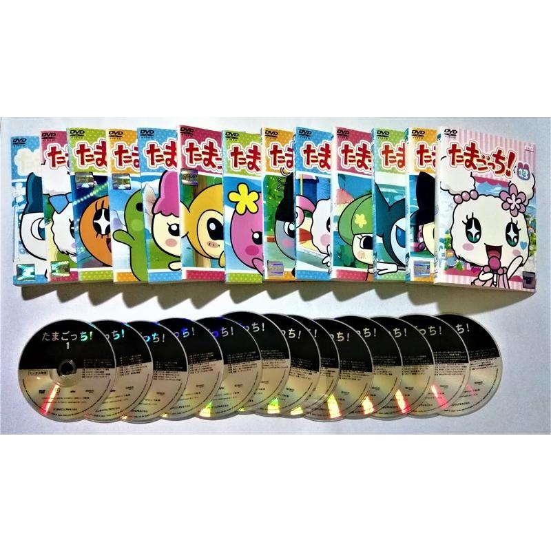 レンタル落ちDVD 『 たまごっち 全35枚 』ジャケットとディスクのみ