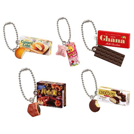 BANDAI（バンダイ） LOTTE マスコットチャーム 2025パッケージ 全5種