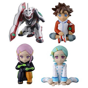 BANDAI（バンダイ） まちぼうけ 交響詩篇エウレカセブン 全4種セット