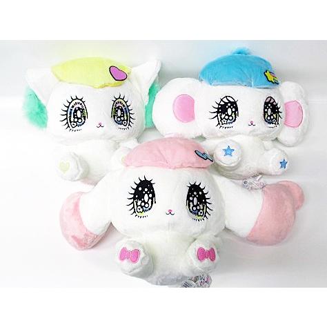 ペロペロ☆スパークルズ ふわふわBIGぬいぐるみ 全3種セット コンプ