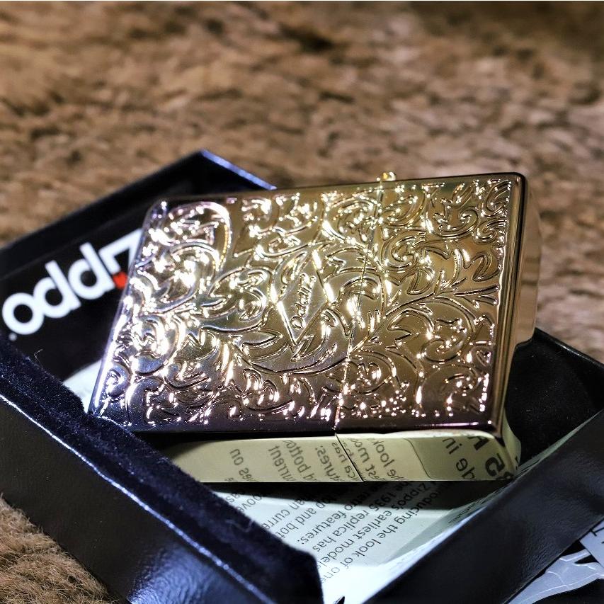 ZIPPO（ジッポー） ZIPPO 1935 レプリカ 両面アラベスク BS 真鍮古美