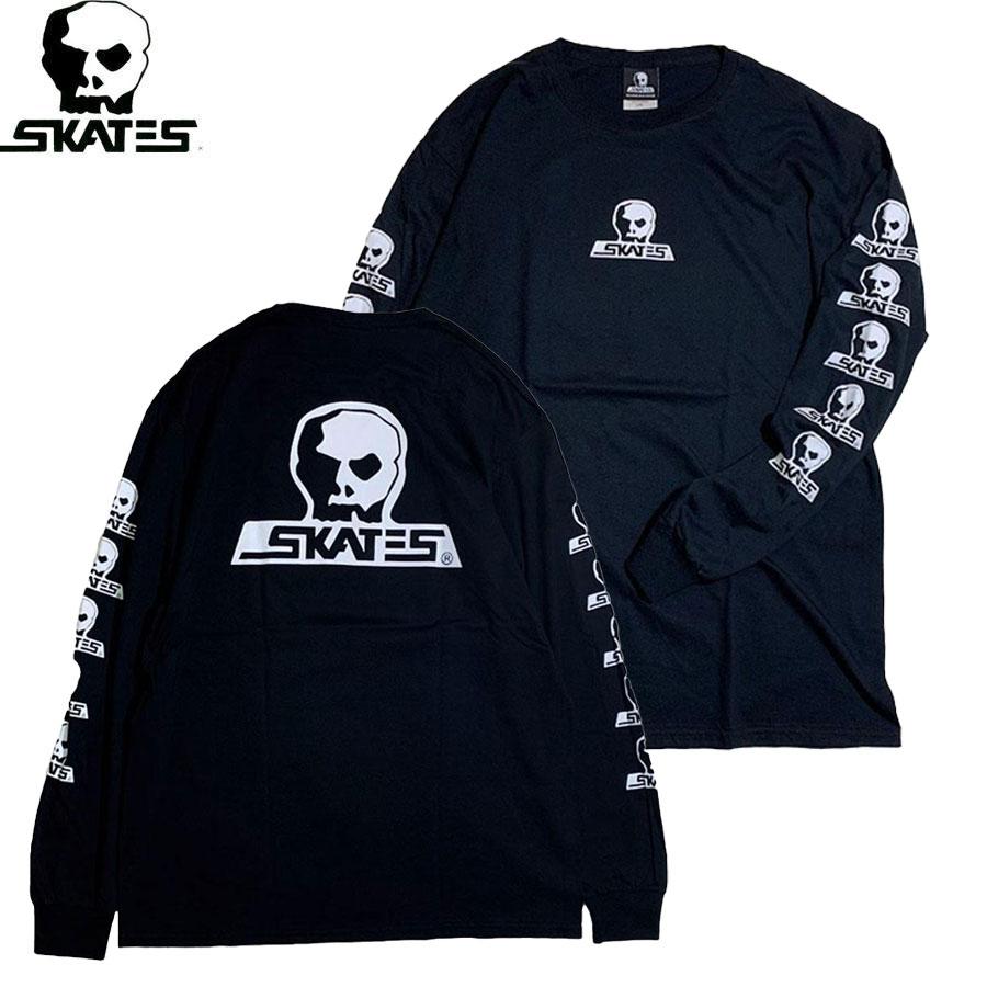 SKULL SKATES（スカルスケーツ） ロゴ 長袖 Tシャツ ブラック ロンT