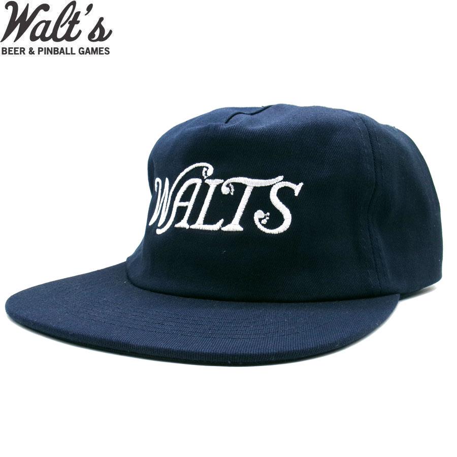 ワルツ バー オリジナル ロゴ スナップバック キャップ ネイビー