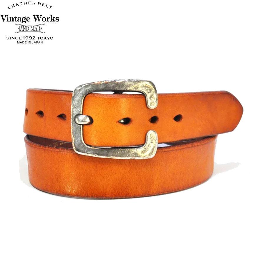 VINTAGE WORKS / ビンテージワークス DH5536 TAN レザーベルト 送料