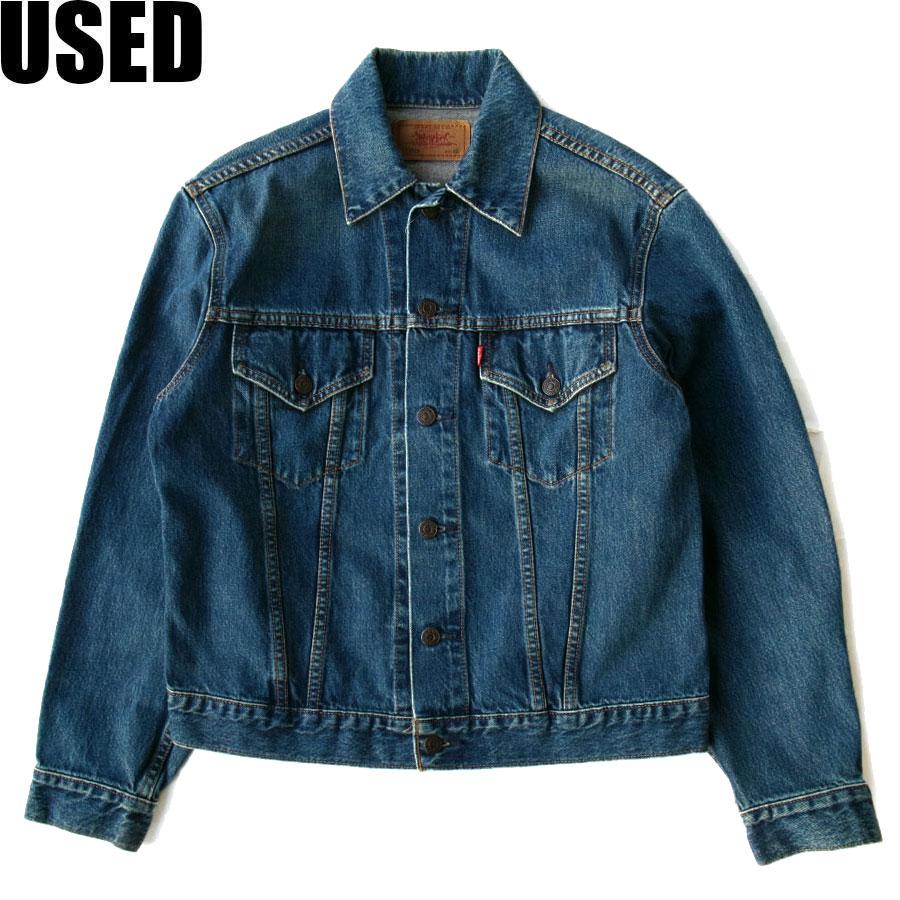 Levi's BLUE 【USED-18】70s DENIM JAKCET 70505 4th リーバイス