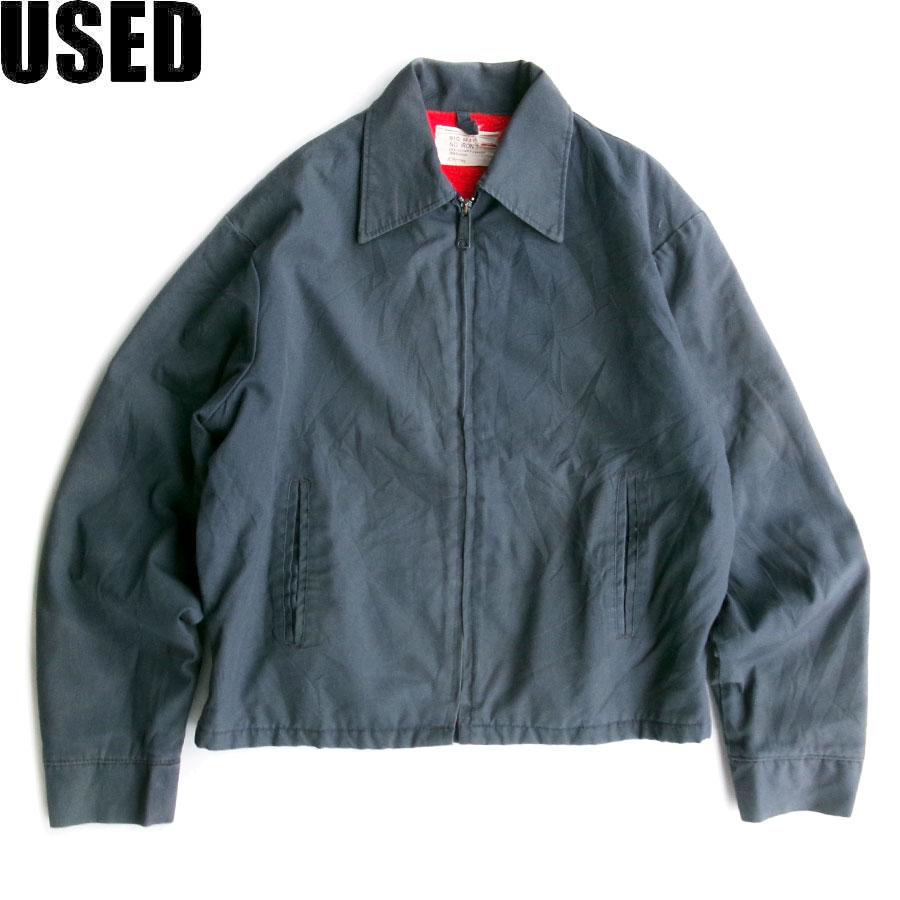 USED-312】 70's BIG MAC WORK JACKET CHARCOAL PRIDE ZIP 70年代