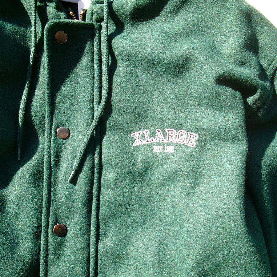 XLARGE STADIUM JACKET GREEN エックスラージ メンズ レディース