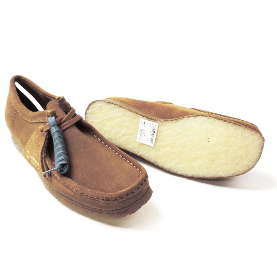 Clarks（クラークス） ワラビー スエード シューズ ベージュ メンズ
