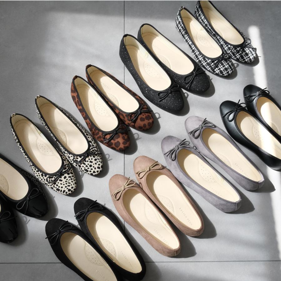 AmiAmi（アミアミ） パンプス バレエシューズ レディース 黒 フラット