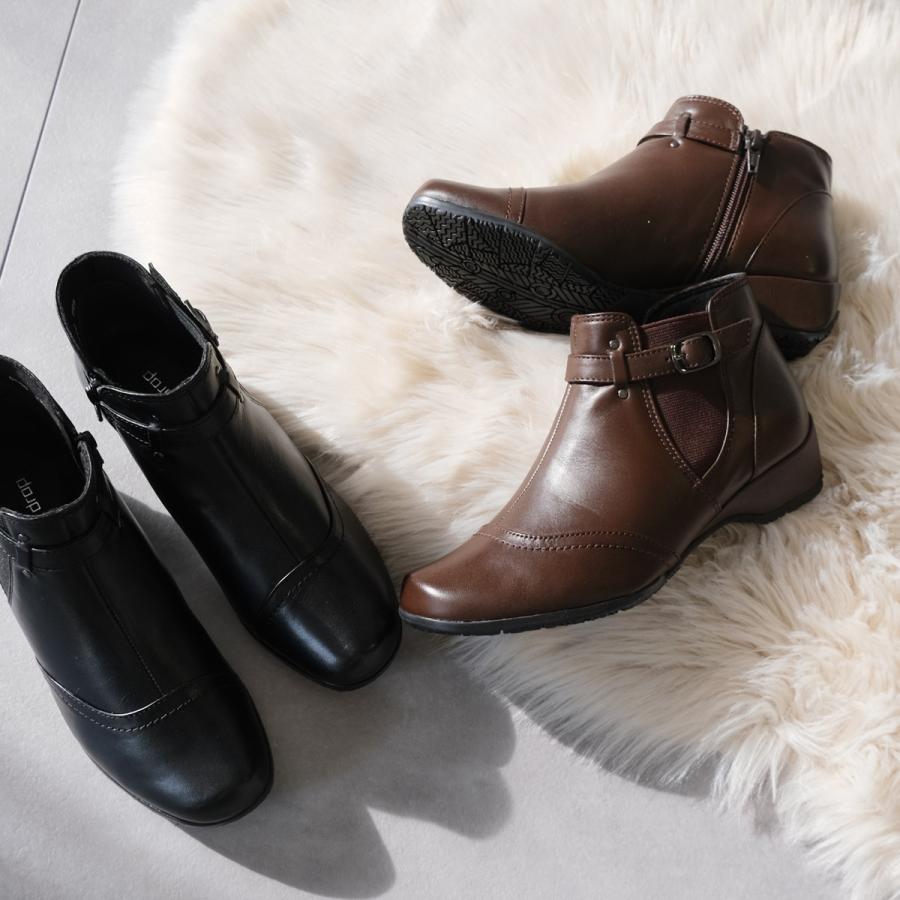 ショートブーツ 本革 レディース サイドゴア 疲れない 歩きやすい
