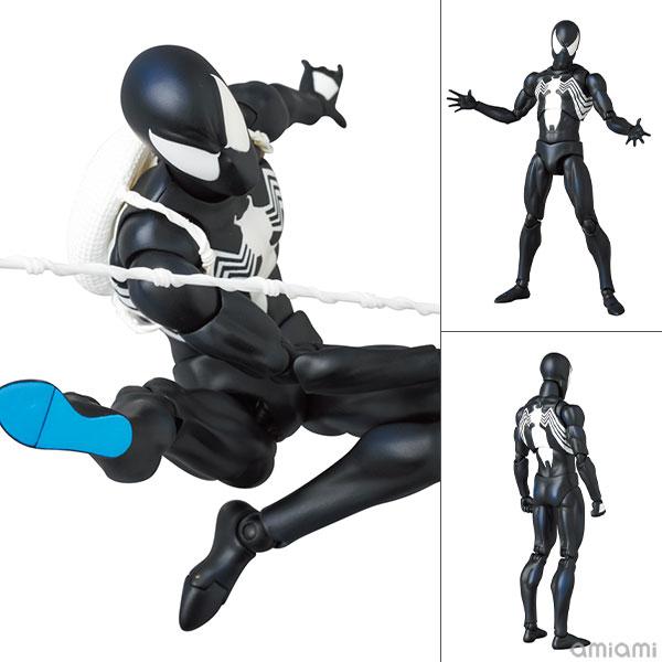 マフェックス No.147 MAFEX SPIDER-MAN BLACK COSTUME(COMIC Ver