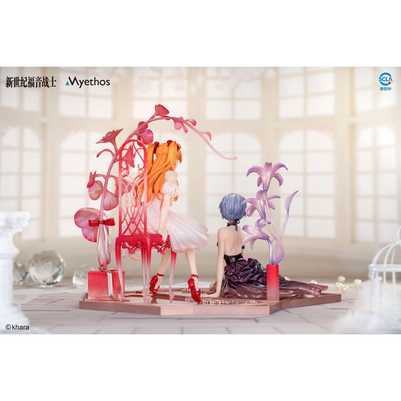 Myethos エヴァンゲリオン 綾波レイ＆式波・アスカ・ラングレー 花の言