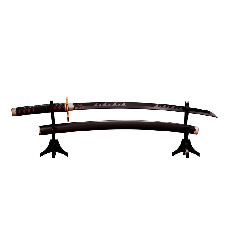 PROPLICA 日輪刀(竈門炭治郎)煉獄杏寿郎の鍔ver. 『鬼滅の刃』[BANDAI