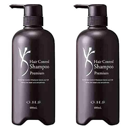 G H S ヘアーコントロール シャンプー Premium 600ml 2本セット おまけ