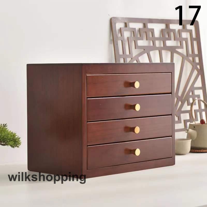 ジュエリーボックス 木製 引き出し式 大容量 2段 アクセサリーケース