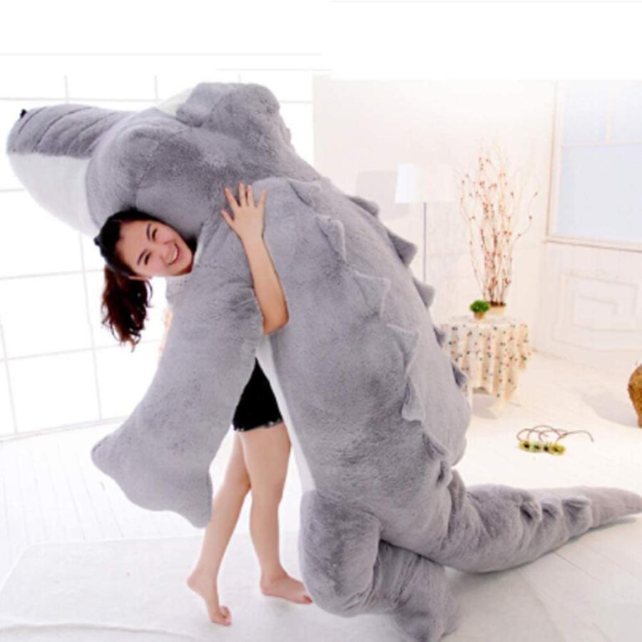 230cm ワニのぬいぐるみ 大きい鰐 お誕生日プレゼント : 八番屋 - 通販