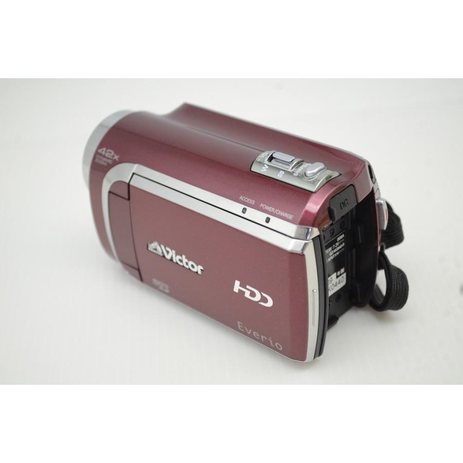 ケンウッド 美品 JVC Everio GZ-MG840 デジタルビデオカメラ レッド 元