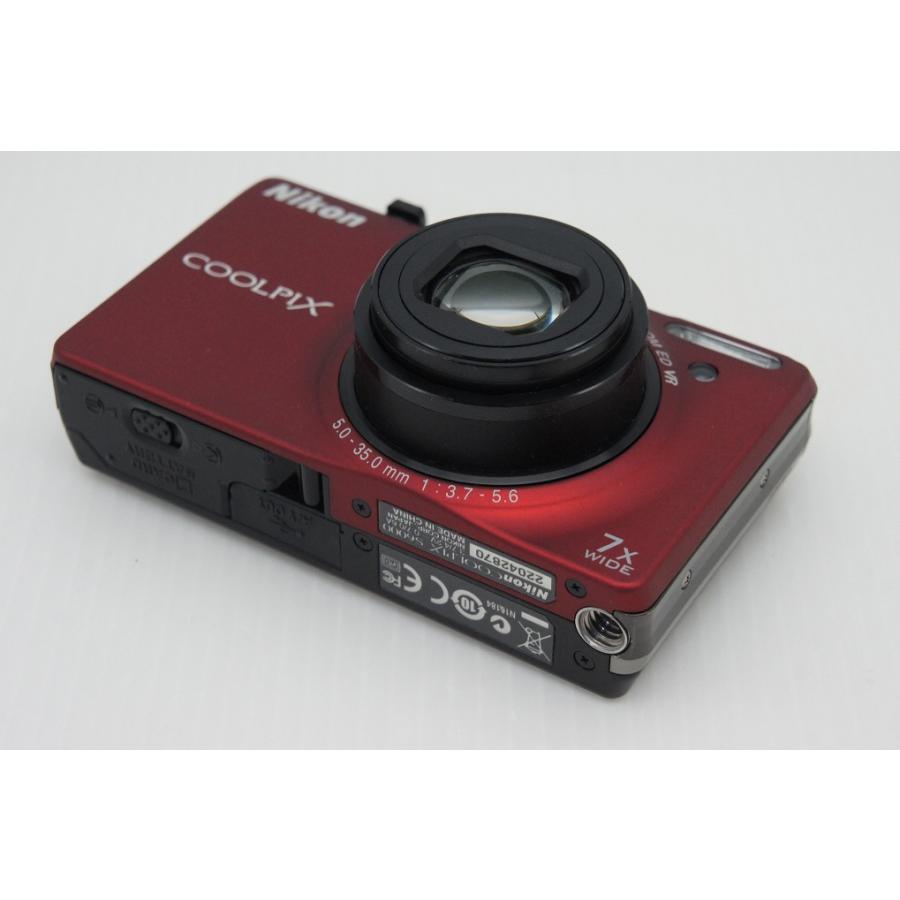 ニコン（Nikon） COOLPIX S6000 コンパクトデジタルカメラ レッド