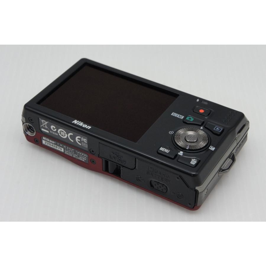 ニコン（Nikon） COOLPIX S6000 コンパクトデジタルカメラ レッド