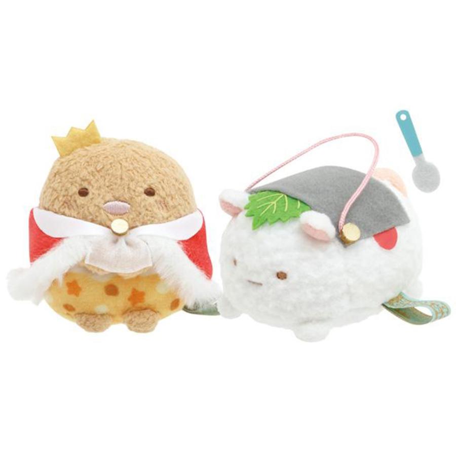 すみっコぐらし 「ようこそ! たべものおうこく」 てのりぬいぐるみ 9点