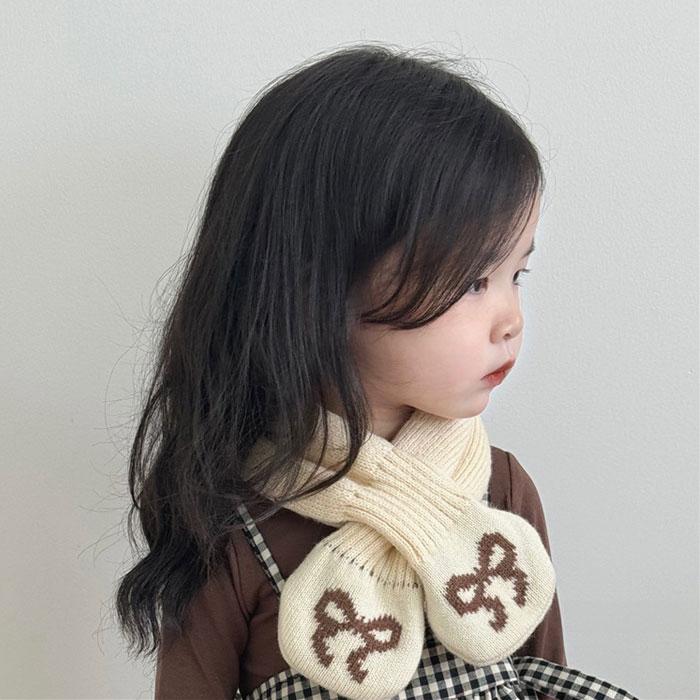 クロスマフラー マフラー ティペット キッズマフラー 子供用マフラー