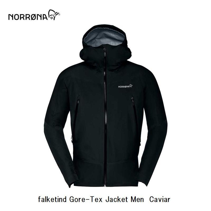 Norrona（ノローナ） NORRONA falketind Gore-Tex Jacket Men Caviar