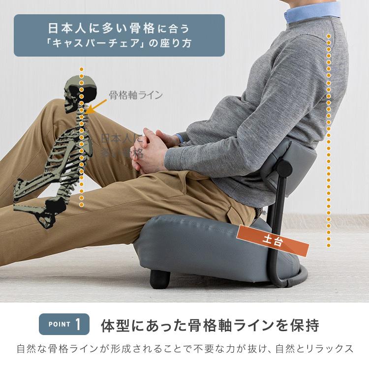 DOSHISHA（ドウシシャ） キャスパーチェア 座椅子 椅子 イス 疲れ
