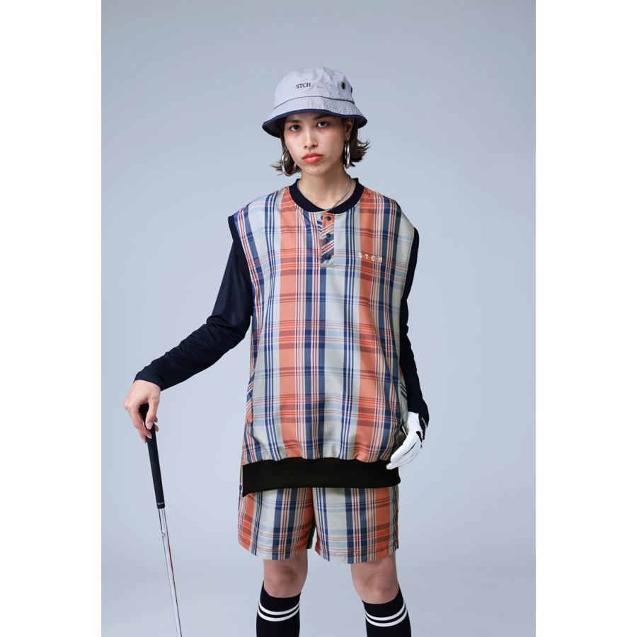 antiqua（アンティカ） ANTIQUA GOLF×STCH ハーフパンツ レディース