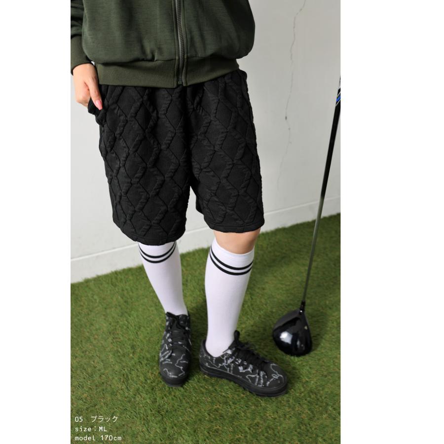antiqua（アンティカ） ANTIQUA GOLF×STCH ハーフパンツ レディース