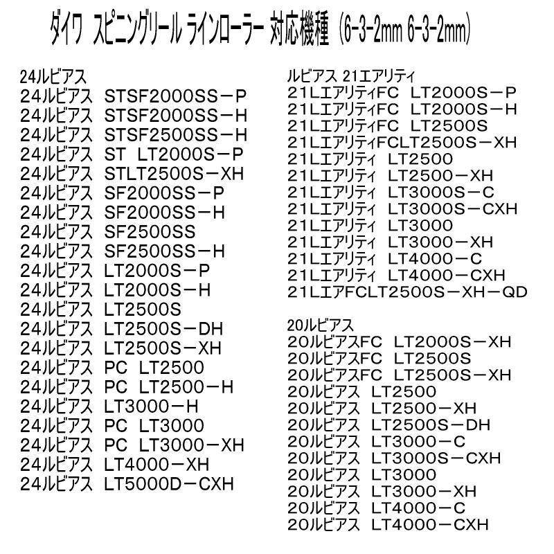 1600円から ダイワ 24セルテート or 24ルビアス ライン ローラー2個 1