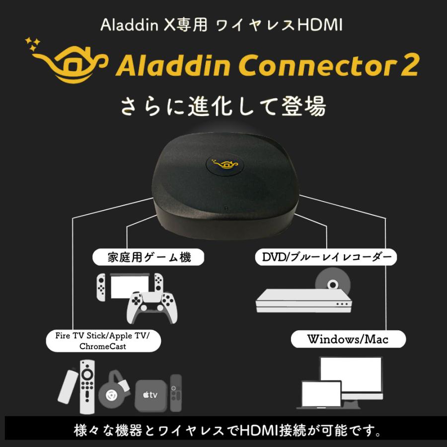 ワイヤレスHDMI Aladdin Connector2 アラジンコネクター2 / X2 Plus