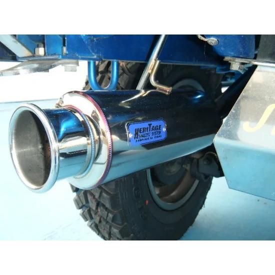 Bluefin スズキ ジムニー JA12v/JA22 砲弾型マフラー 【公式通販】