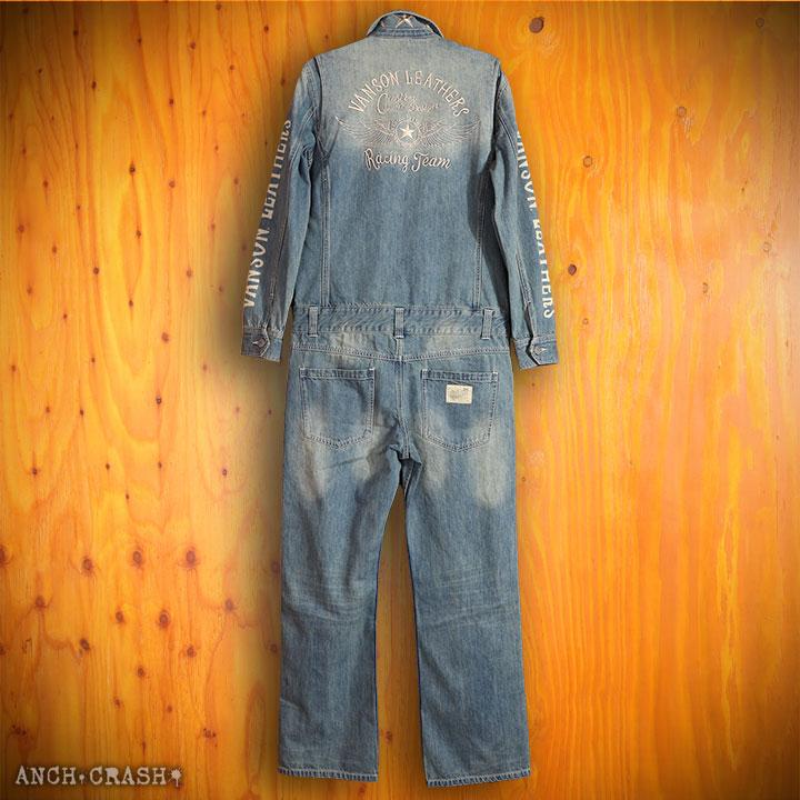 VANSON（バンソン） オールインワン デニム つなぎ flying star NVAO